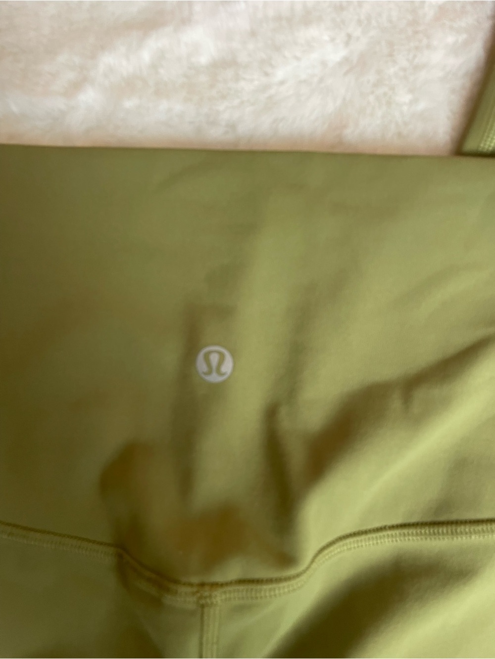 lululemon athletica Align HR Crop 23" in Olive Green - Picture 4 of 7
